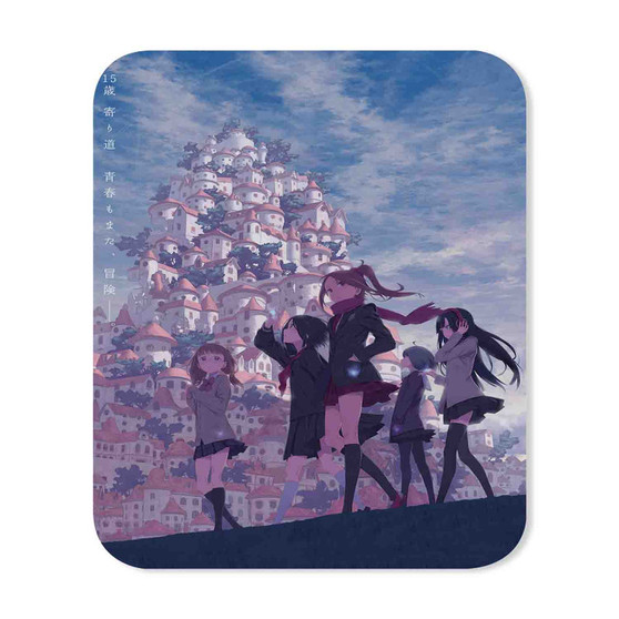 Pop in Q Custom Gaming Mouse Pad Rectangle Rubber Backing