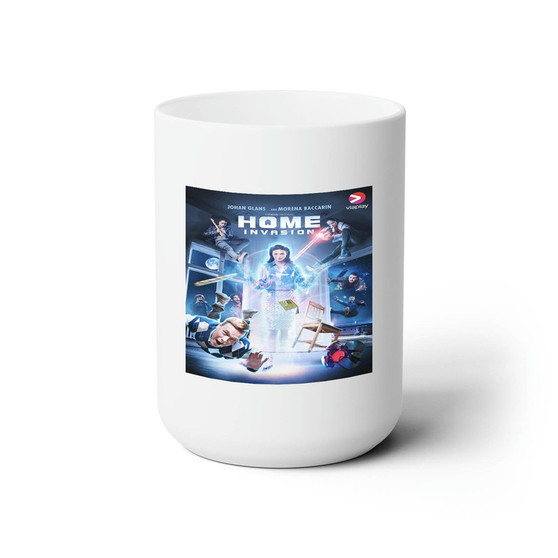 Home Invasion TV Series White Ceramic Mug 15oz With BPA Free