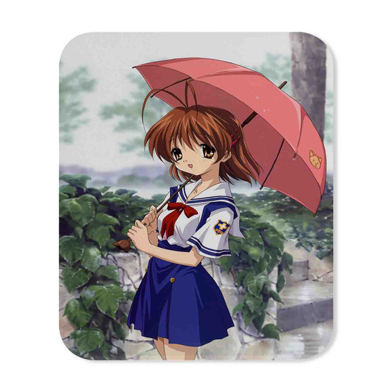 Nagisa Furukawa Clannad After Story Custom Gaming Mouse Pad Rectangle Rubber Backing