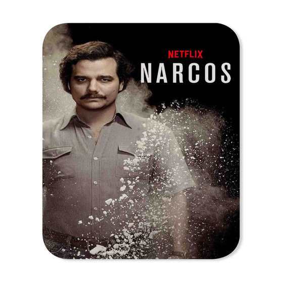 Narcos Custom Gaming Mouse Pad Rectangle Rubber Backing