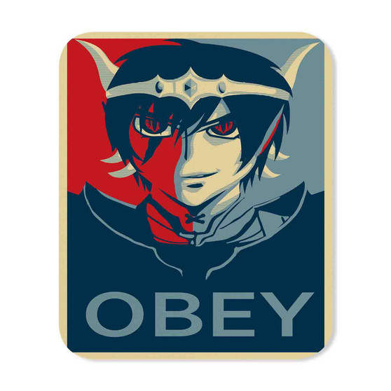 Shadow Moon Obey Custom Gaming Mouse Pad Rectangle Rubber Backing