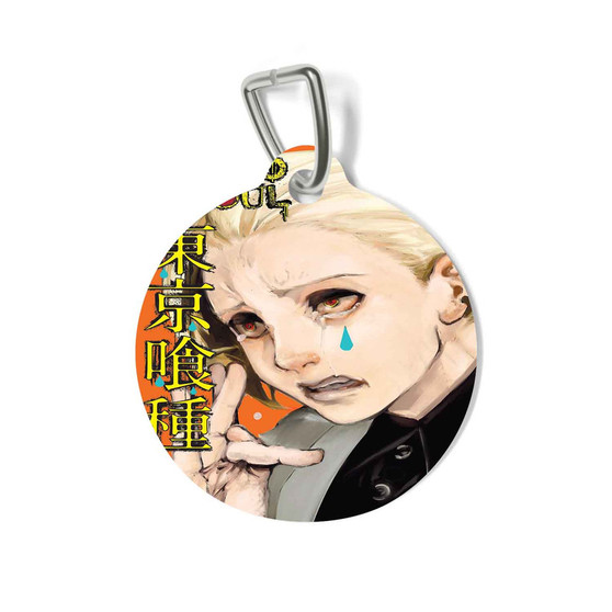 Tokyo Ghoul Best Custom Pet Tag Round Coated Solid Metal for Cat Kitten Dog