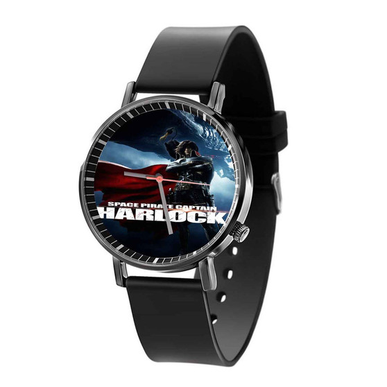 Harlock Space Pirate Custom Quartz Watch Black With Gift Box