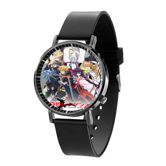 Tokyo Ravens Custom Quartz Watch Black With Gift Box