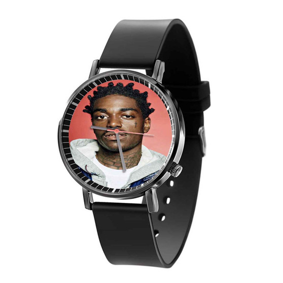 Kodak Black Custom Quartz Watch Black With Gift Box