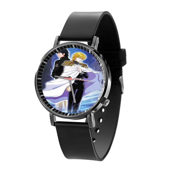 Legend of the Galactic Heroes Custom Quartz Watch Black With Gift Box