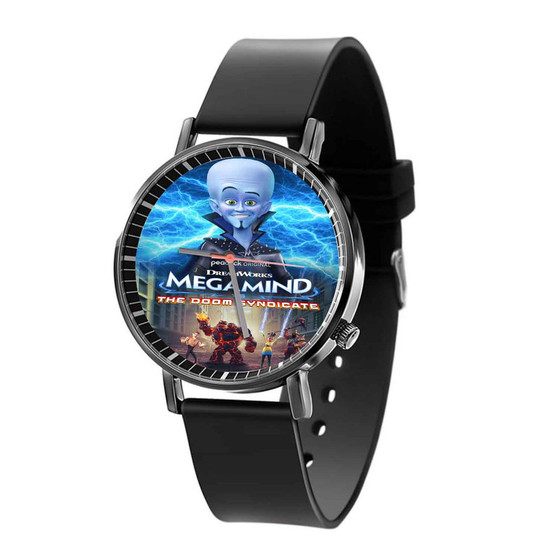 Megamind vs The Doom Syndicate Custom Quartz Watch Black With Gift Box
