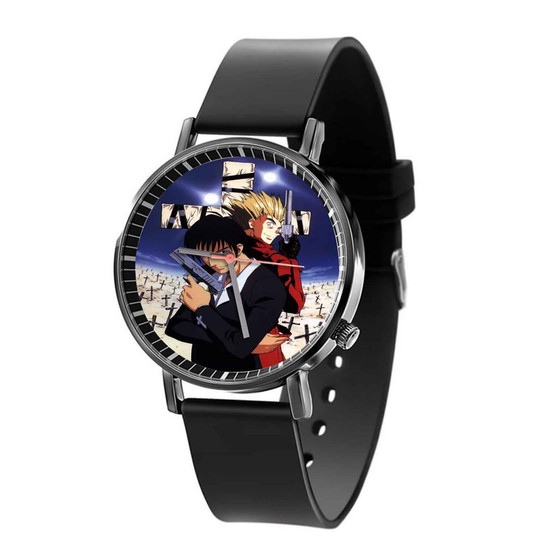 Trigun Anime Series Custom Quartz Watch Black With Gift Box