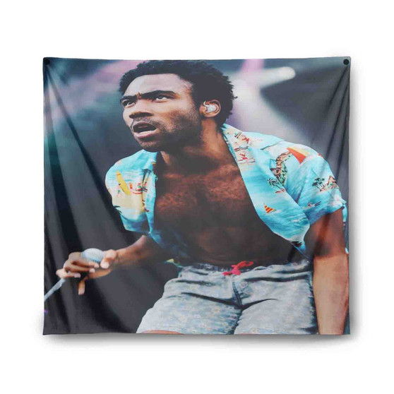 Childish Gambino Sing Custom Tapestry Indoor Wall Polyester Home Decor