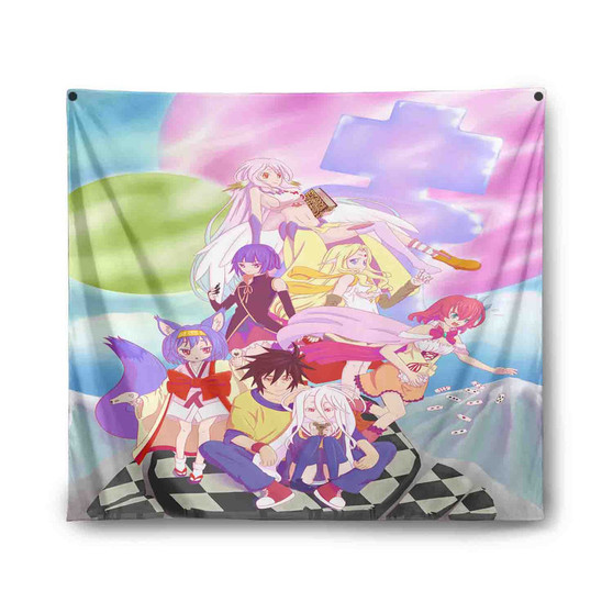 No Game No Life Apple Custom Tapestry Indoor Wall Polyester Home Decor