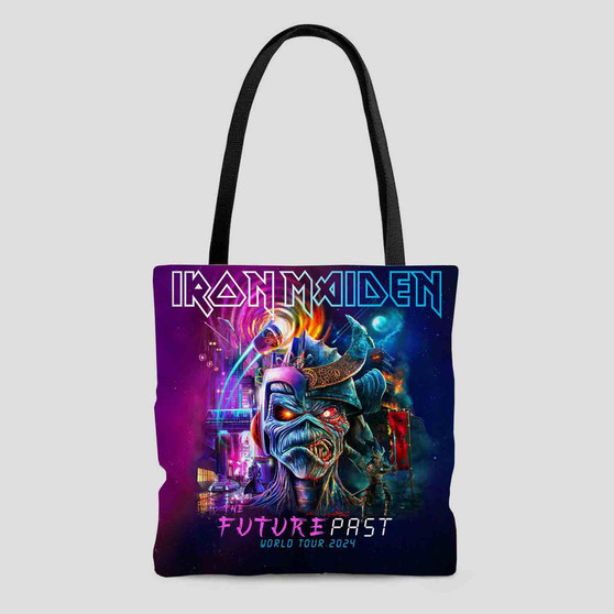 Iron Maiden Future Past Tour Custom Tote Bag AOP