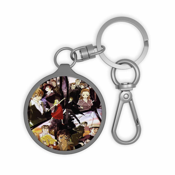 Baccano Custom Keyring Tag Acrylic Keychain TPU Cover