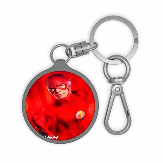 The Flash Untouchable Custom Keyring Tag Acrylic Keychain TPU Cover