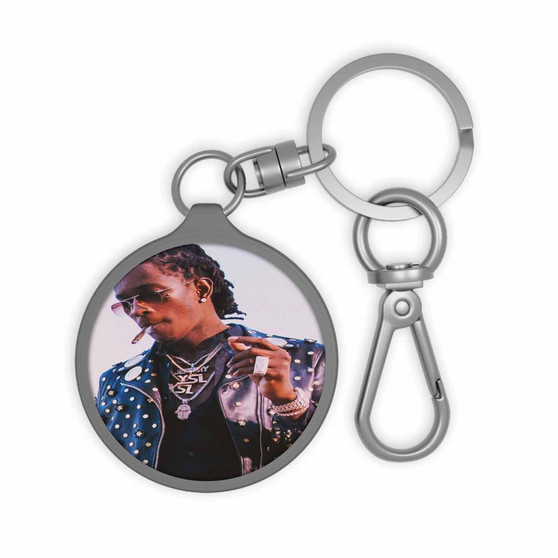 Young Thug Safe Custom Keyring Tag Acrylic Keychain TPU Cover