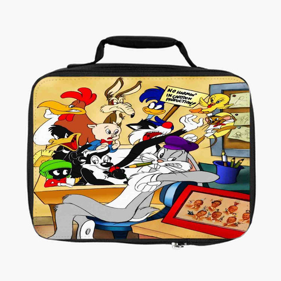 The Bugs Bunny Looney Tunes Best Custom Lunch Bag Fully Lined and Insulated