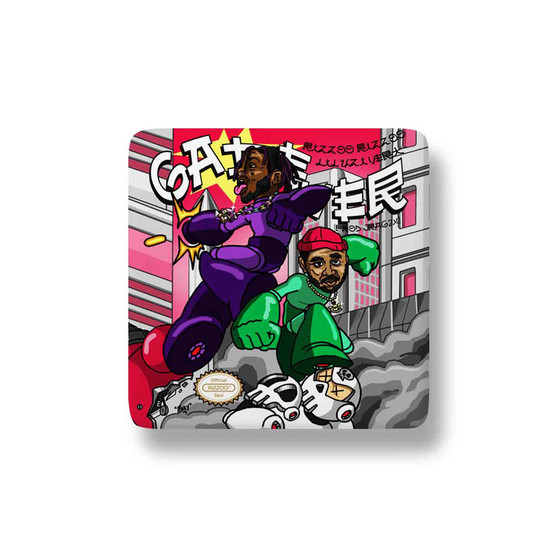 Game Over Rizzo Rizzo Feat Lil Uzi Vert Custom Porcelain Refrigerator Magnet