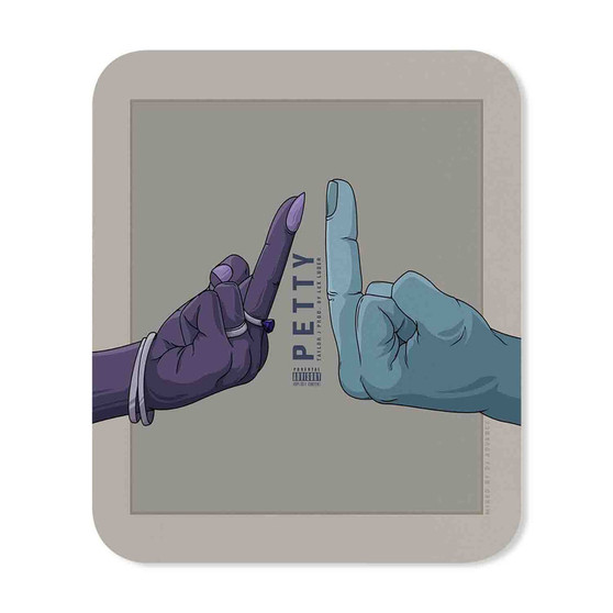 Petty Taylor J Custom Gaming Mouse Pad Rubber Backing