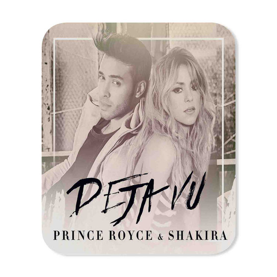 Prince Royce and Shakira Deja Vu Custom Gaming Mouse Pad Rubber Backing