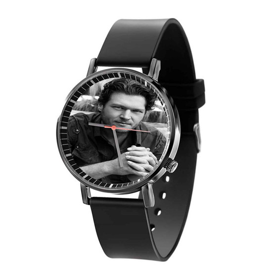 Blake Shelton Best Custom Black Quartz Watch With Gift Box