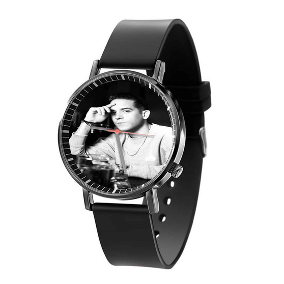 G Eazy Best Custom Black Quartz Watch With Gift Box