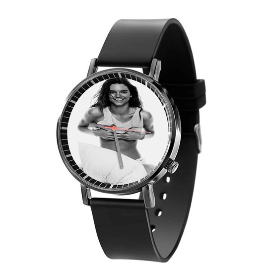 Sexy Kendall Jenner Custom Black Quartz Watch With Gift Box