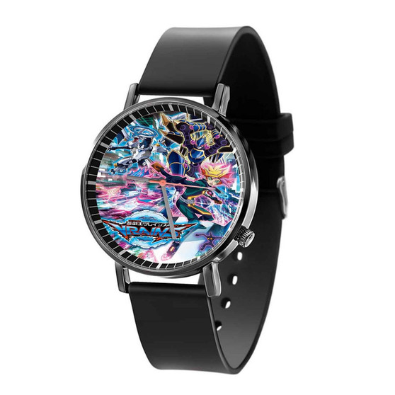 Yu Gi Oh VRAINS Custom Black Quartz Watch With Gift Box