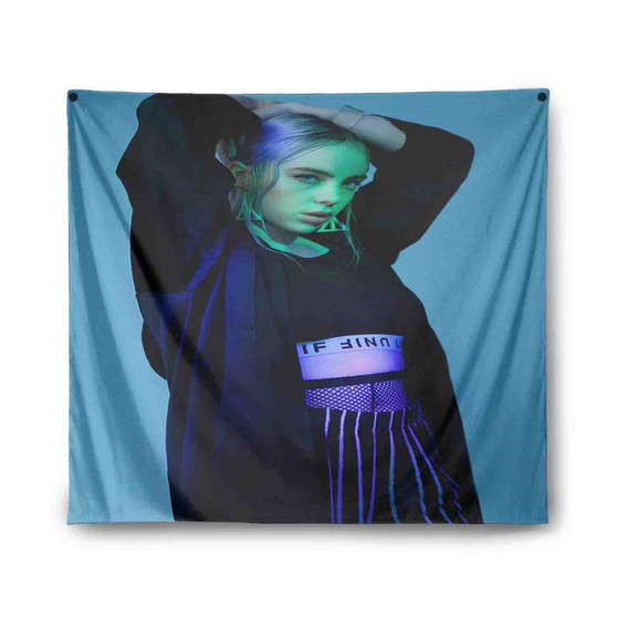 Billie Eilish Best Custom Tapestry Polyester Indoor Wall Home Decor