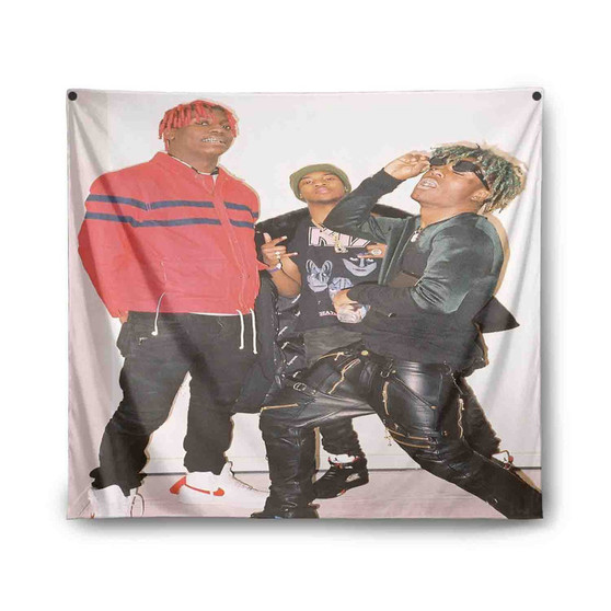 Lil Yachty Ken Rebel Lil Uzi Vert Custom Tapestry Polyester Indoor Wall Home Decor