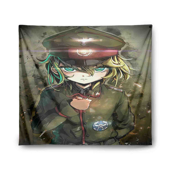 Saga of Tanya the Evil Best Custom Tapestry Polyester Indoor Wall Home Decor