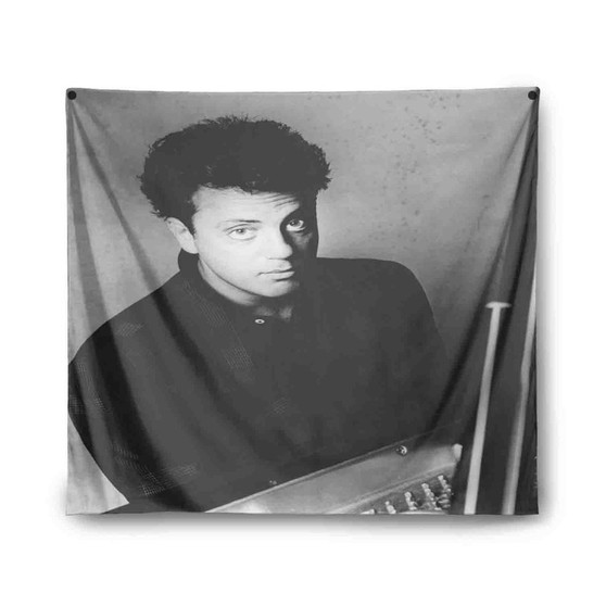 Young Billy Joel Custom Tapestry Polyester Indoor Wall Home Decor