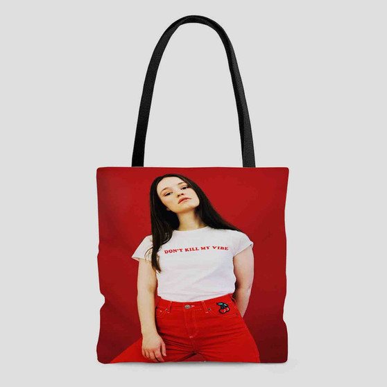 Sigrid Best Custom Tote Bag AOP With Cotton Handle