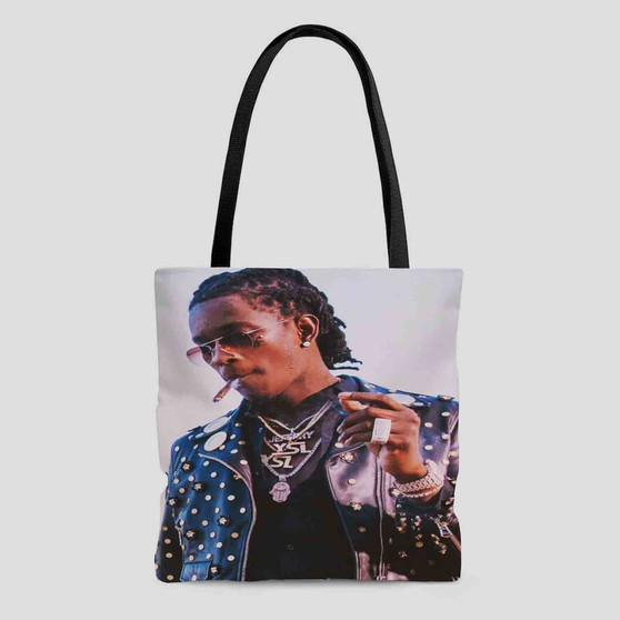 Young Thug Safe Custom Tote Bag AOP With Cotton Handle