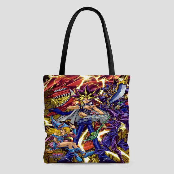 Yu Gi Oh Best Custom Tote Bag AOP With Cotton Handle