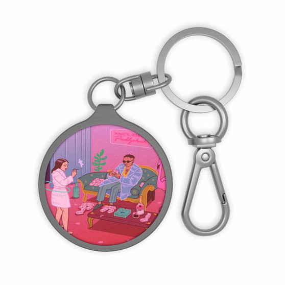 Dear Annie Rejjie Snow Keyring Tag Keychain Acrylic With TPU Cover