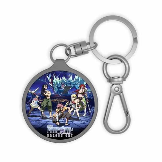 Fairy Tail Keyring Tag Keychain Acrylic With TPU Cover