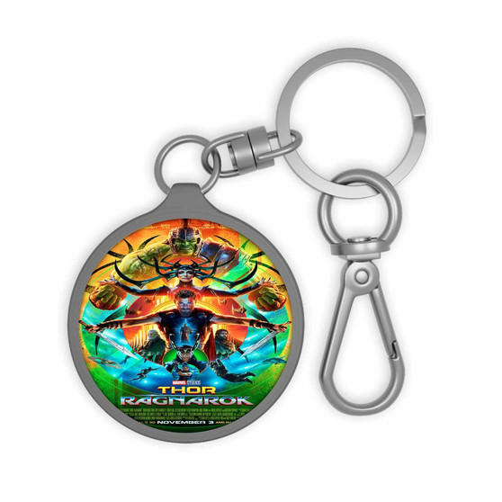 Thor Ragnarok Keyring Tag Keychain Acrylic With TPU Cover