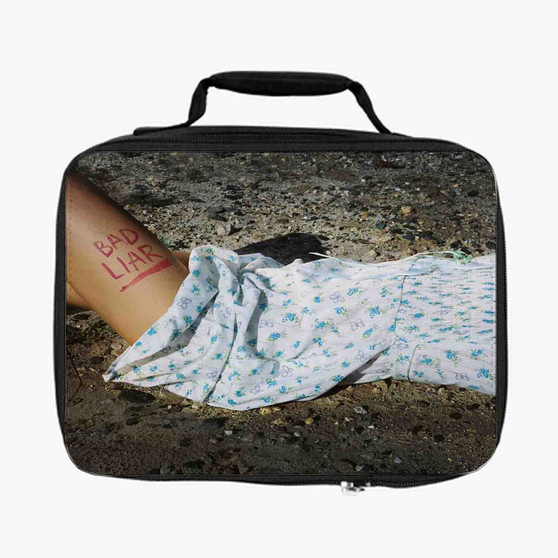 Bad Liar Selena Gomez Lunch Bag Fully Lined and Insulated for Adult and Kids