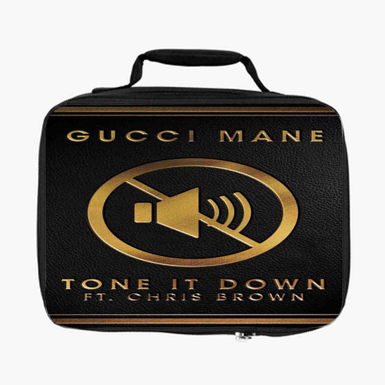 Gucci Mane Tone It Down Lunch Bag Fully Lined and Insulated for Adult and Kids