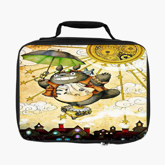 Neighbor Totoro Lunch Bag Fully Lined and Insulated for Adult and Kids