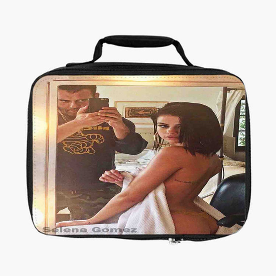 Selena Gomez Lunch Bag Fully Lined and Insulated for Adult and Kids