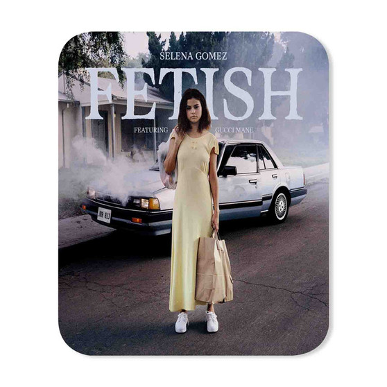 Selena Gomez Fetish Mouse Pad Gaming Rubber Backing