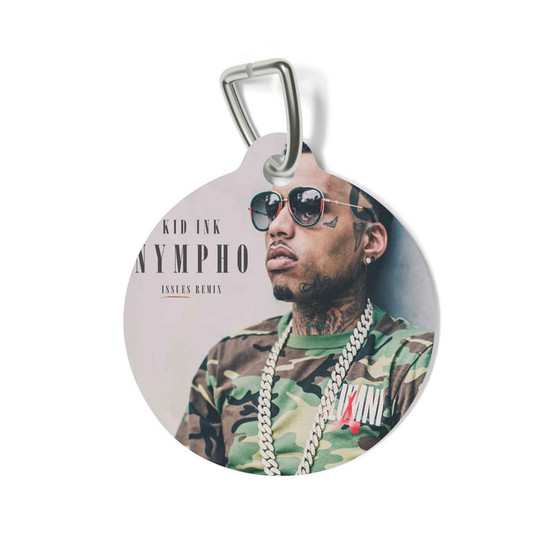 Nympho Kid Ink Pet Tag for Cat Kitten Dog