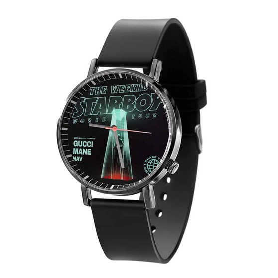 The Weeknd Starboy Legend of the Fall 2017 World Tour Quartz Watch Black Plastic With Gift Box