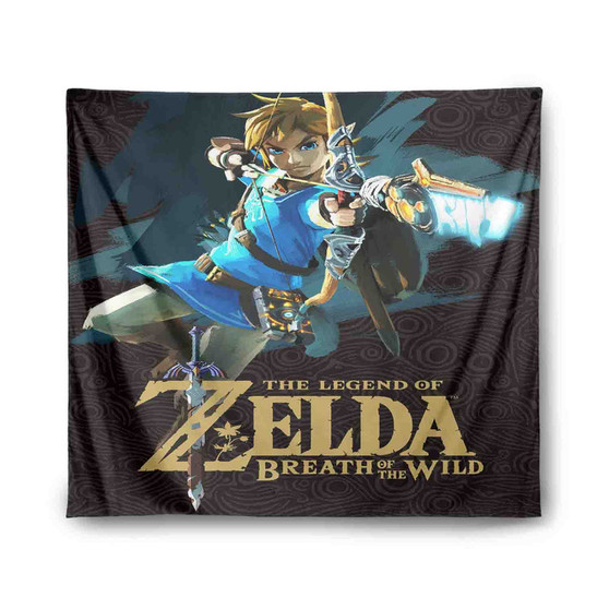 The Legend of Zelda Breath of the Wild Link Tapestry Polyester Indoor Wall Home Decor