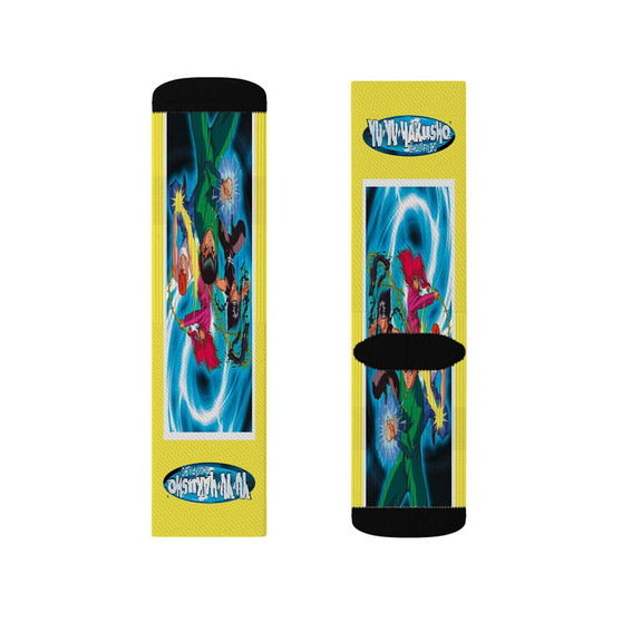 Yu Yu Hakusho Polyester Sublimation Socks White