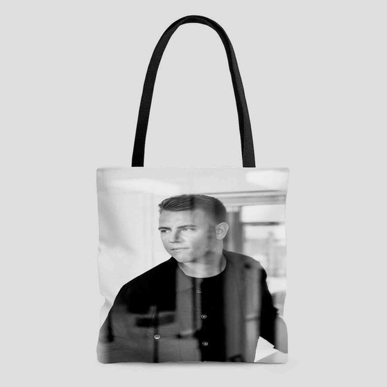 Martin Jensen Ink Tote Bag AOP With Cotton Handle