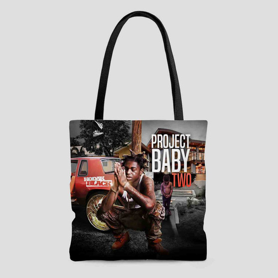 Roll In Peace Kodak Black Feat XXXTENTACION Tote Bag AOP With Cotton Handle