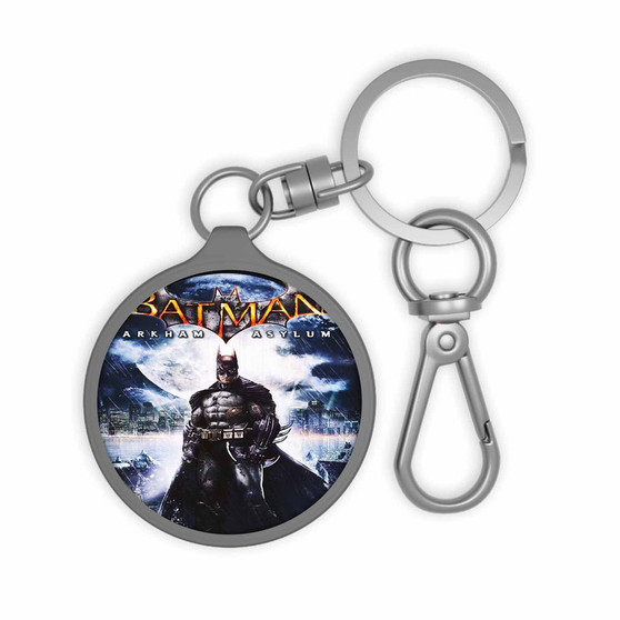 Batman Arkham Asylum Keyring Tag Keychain Acrylic With TPU Cover