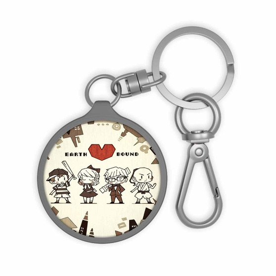 Earthbound Keyring Tag Keychain Acrylic With TPU Cover