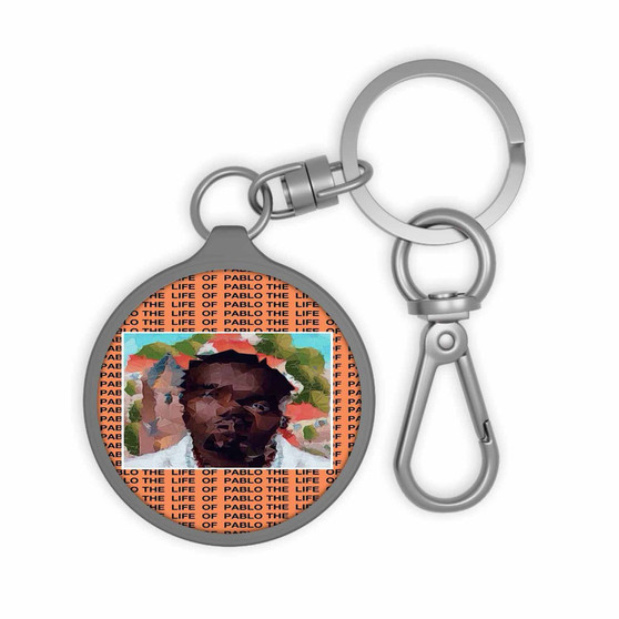 Kanye West The Life of Pablo Keyring Tag Keychain Acrylic With TPU Cover